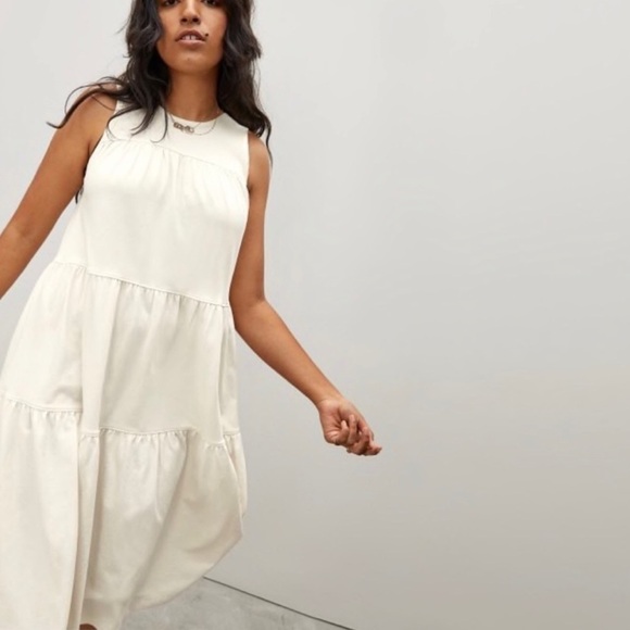 Everlane The Weekend Tiered Dress - Picture 2 of 11
